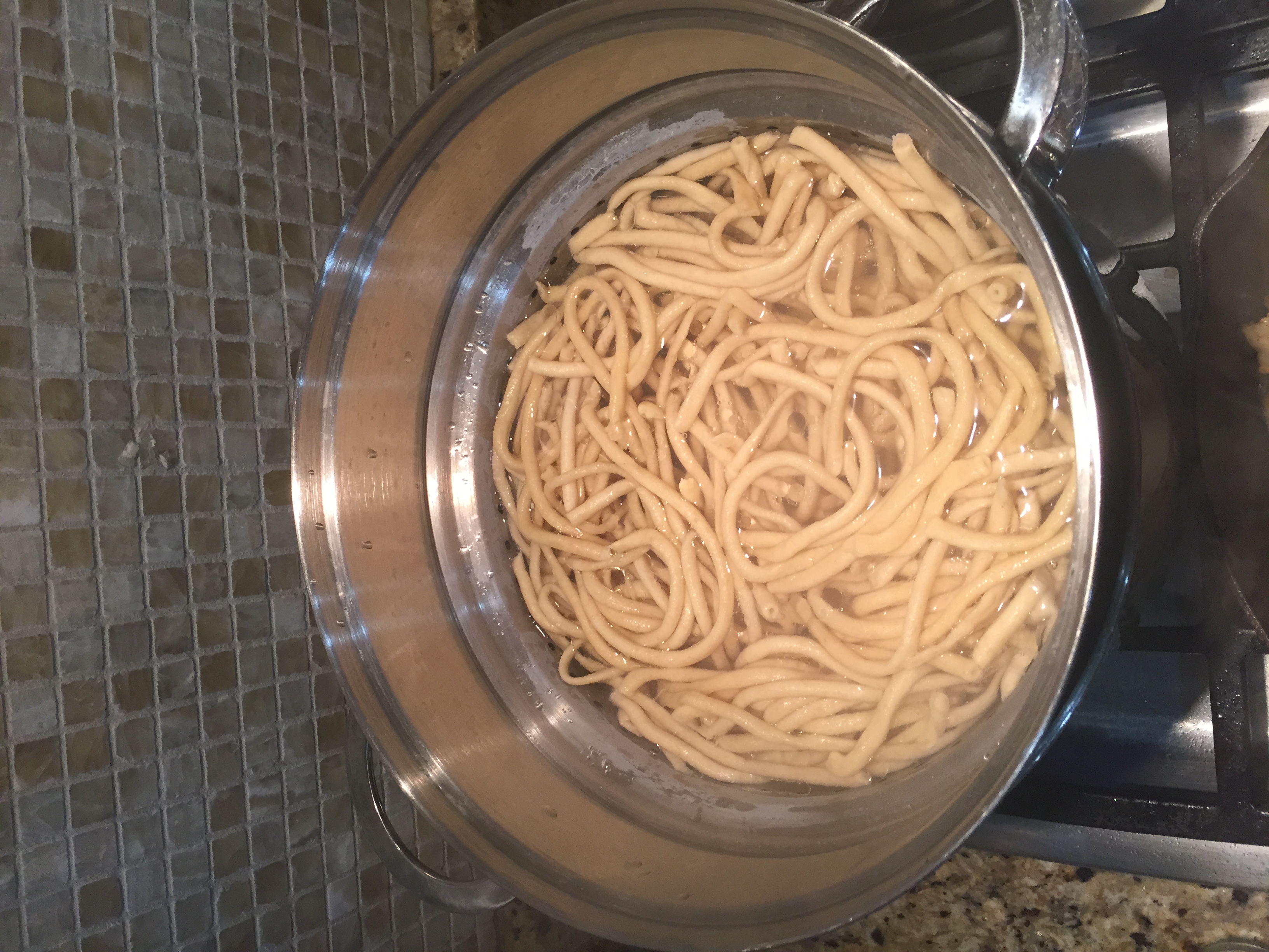 Perfect #Vegan Home made pasta … 3 ingredients!