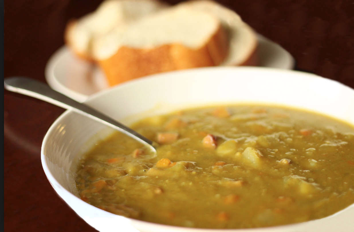 Split Pea Soup … Wonderful – In the Instant Pot… in 25 minutes.  #Vegan